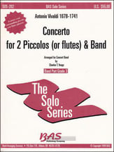 Concerto in C-Two Piccolos/Band Concert Band sheet music cover
